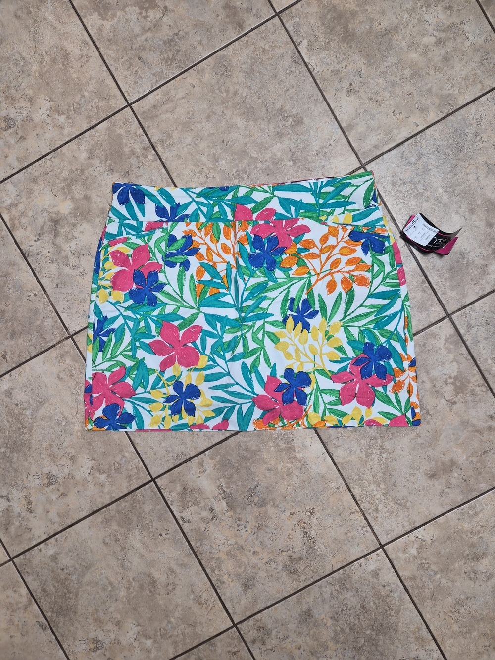 Vintage Y2K Skort Deadstock Attyre New York Katherine Floral Skort Skirt Shorts